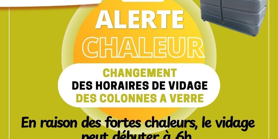 CHALEUR et vidage PAV